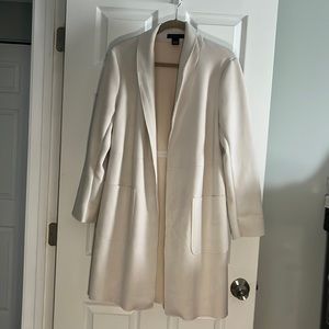 Winter White Duster